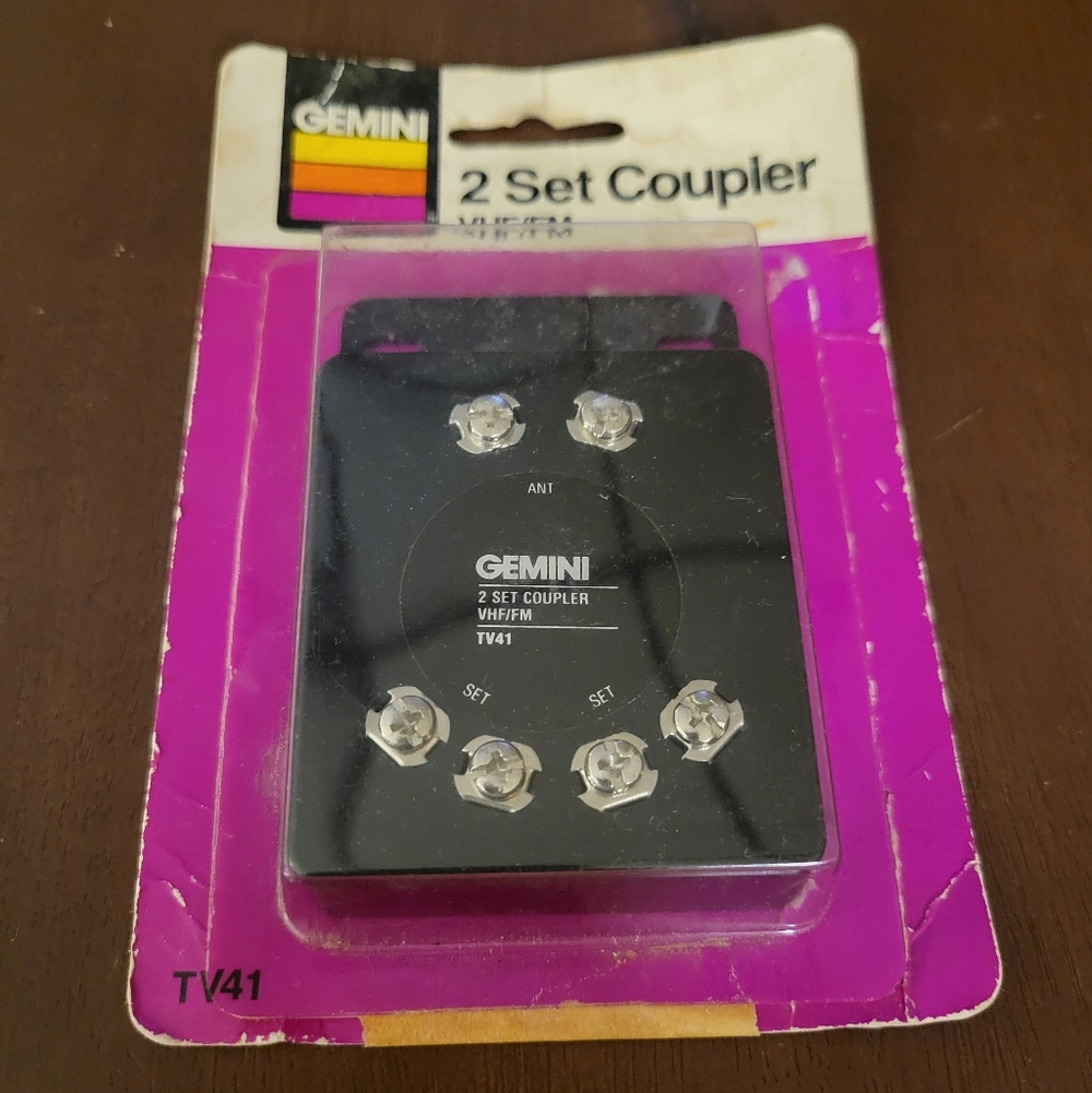 Vintage Gemini 2 Set Coupler VHF/FM
